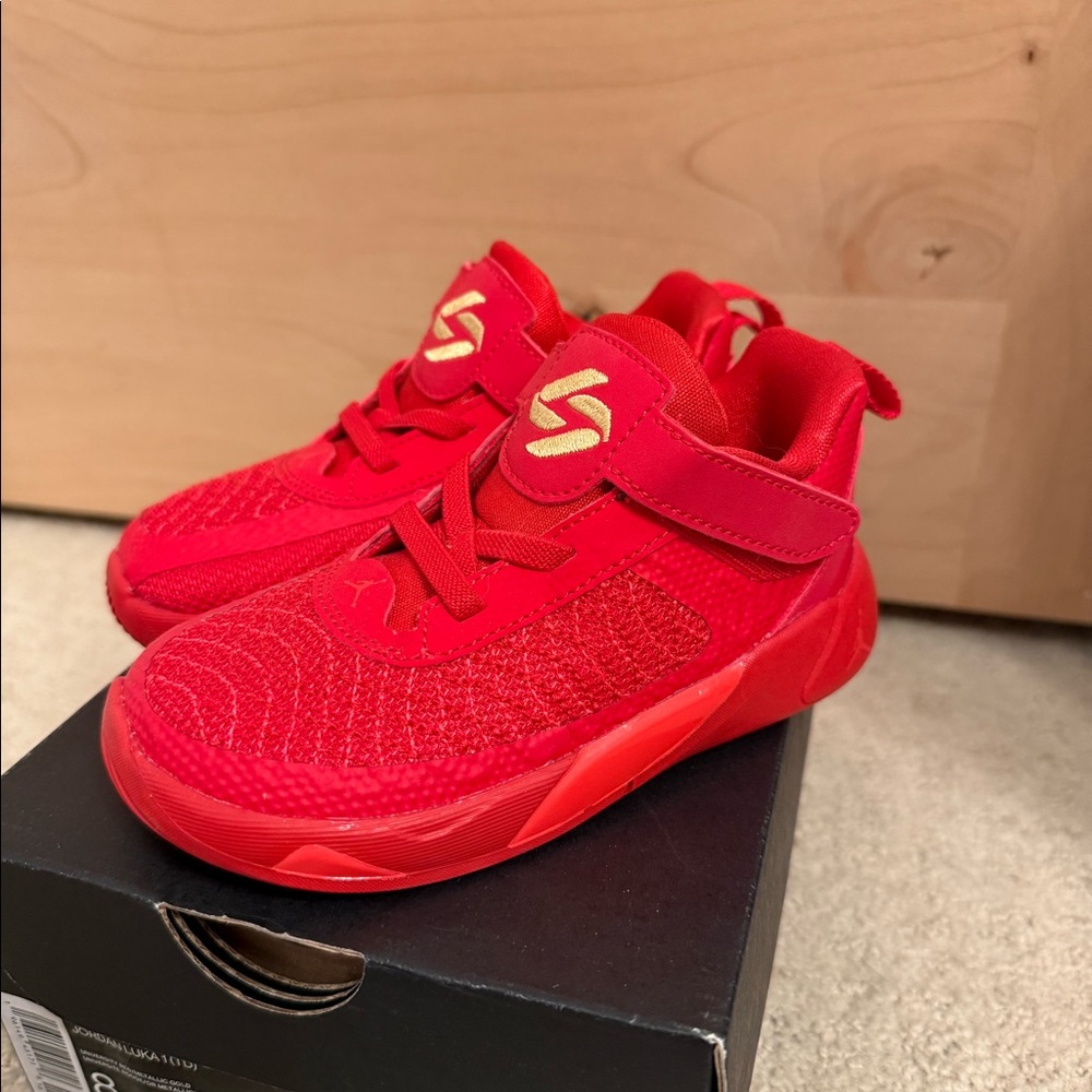 Jordan Luka 1 Toddler size 8c color Red - NEW